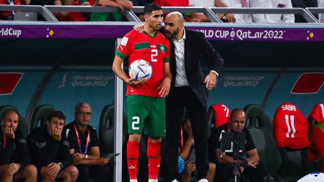 NBA直播-摩洛哥主帅：2018的德尚启迪我，2脚射门的传控没用